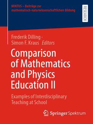 cover image of Comparison of Mathematics and Physics Education II